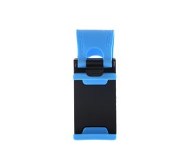 Hanging Button Type Car Steering Wheel Phone Holder Car Phone Holder Car Navigation Phone Bracket Blue