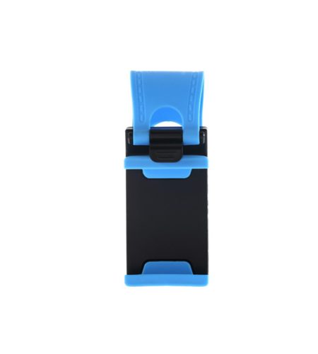 Hanging Button Type Car Steering Wheel Phone Holder Car Phone Holder Car Navigation Phone Bracket Blue - Image 5