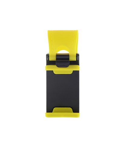 Hanging Button Type Car Steering Wheel Phone Holder Car Phone Holder Car Navigation Phone Bracket Blue - Image 6