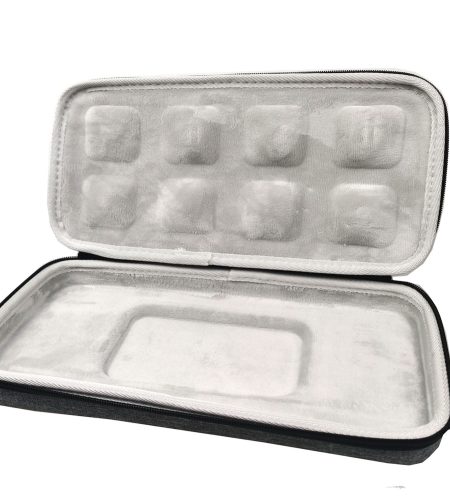 Hard Shell Carrying Case Shockproof Dustproof Bag Compatible For Logitech Mx Mechanical /mx Mechanical Mini Keyboard grey mx mechanical mini - Image 4