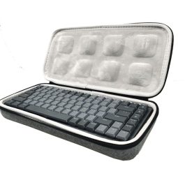 Hard Shell Carrying Case Shockproof Dustproof Bag Compatible For Logitech Mx Mechanical /mx Mechanical Mini Keyboard grey mx mechanical mini