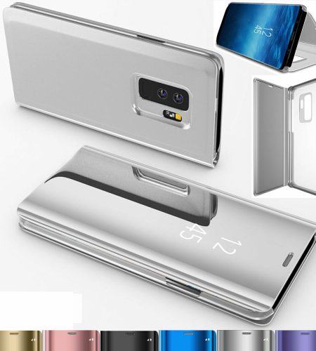 For Samsung Galaxy S10/S10 Plus/S10E Smart Leather Flip Mirror 360 Phone Case Cover black - Image 9
