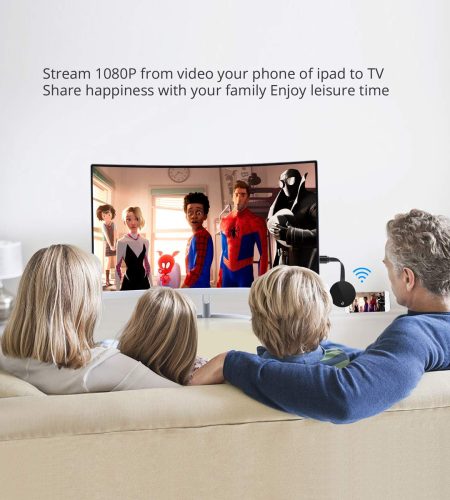 G7 Wireless Display Receiver 2.4GHz WiFi 5G Mobile Screen Cast Ultimate Screen Adapter Dongle Support Miracast DLNA AirPlay black - Image 5
