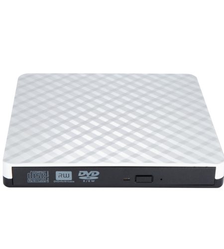 Portable Optical  Drive External Usb 3.0 Dvd Rw Cd Burner Reader Player Tray Compatible For Pc Laptop White - Image 2