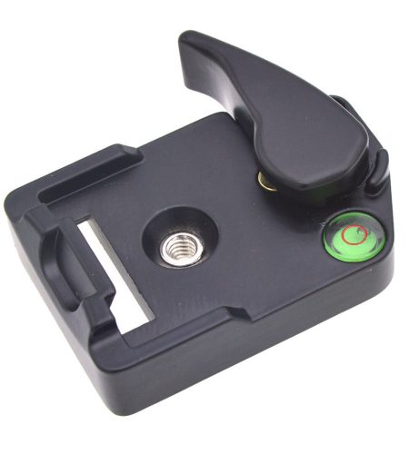 323 Rapid Connect Adapter with 200Pl-14 Quick Release Plate for Manfrotto  black - Image 2