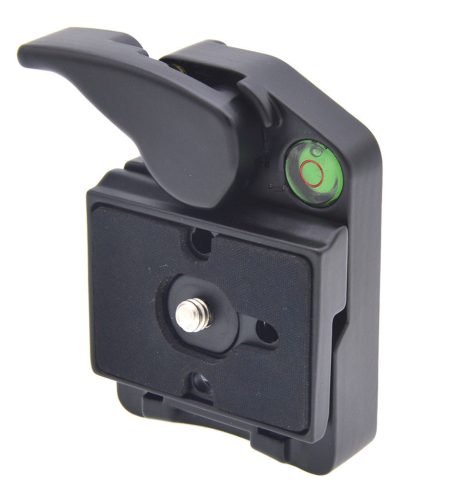 323 Rapid Connect Adapter with 200Pl-14 Quick Release Plate for Manfrotto  black - Image 4