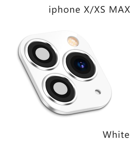 Tempered Glass Protective Lens Film For Iphonex/xs/xs Max Lens Film White - Image 3