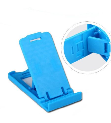 Folding Mobile Phone Holder Lightweight Mini Phone Holder Mount For Travel Reading (random color) Random Color - Image 9