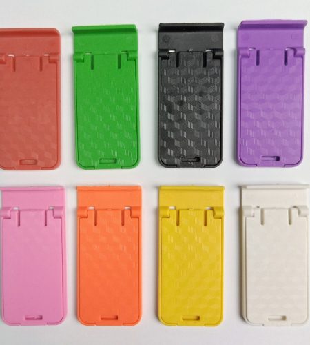 Folding Mobile Phone Holder Lightweight Mini Phone Holder Mount For Travel Reading (random color) Random Color - Image 4