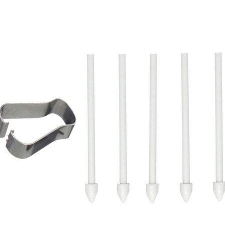 Stylus  Replacement  Nib  Kit Pen Tip Compatible For Samsung Galaxy Tab S6lite S6/s7/s7/note10/note20 White 5-piece