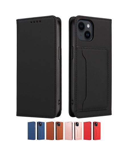 Phone Protection Case Shockproof Cover With Card Slot Mobile Phone Protective Skin Precise Hole Position For IPhone 15 red iPhone 15 - Image 2