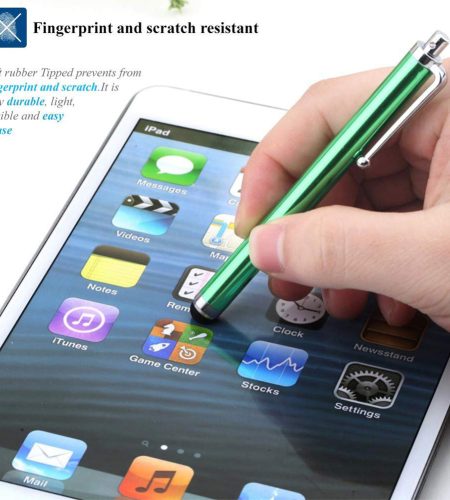 Universal Aluminum Alloy Touch  Pen Metal Touch Screen Pen Stylus Pens Capacitive Screen Pen With Clip For Tablet Mobile Phone blue - Image 2