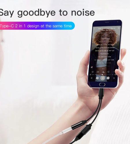 3.5mm Headphone Jack Type-C USB C Audio Adapter Earphone to Type C Charge Listen for USB-C Phone Without 3.5MM for Huawei Xiaomi gray - Image 9