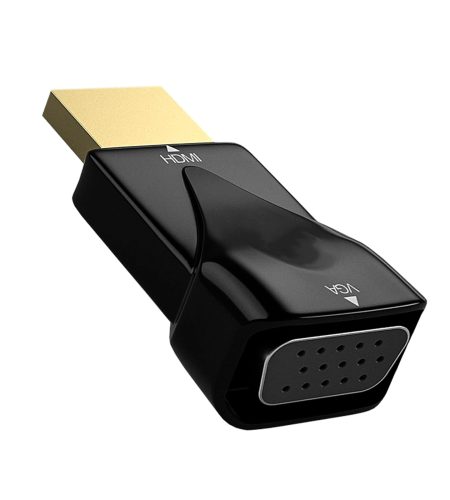 Hdmi-compatible To Vga Adapter Hdmi-compatible Vga Converter Cable Black - Image 3