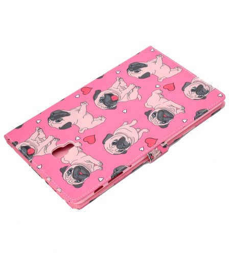 For Samsung T590 Laptop Protective Case Color Painted Smart Stay PU Cover with Front Snap Fun elephant - Image 2