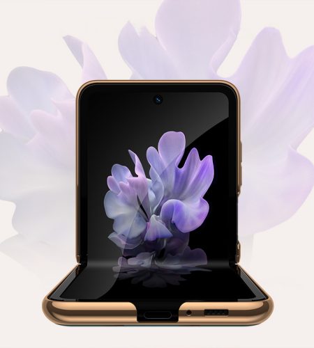 For Samsung Galaxy Z flip Foldable Cellphone Shell Electroplated Painted Folding Phone Case A11 - Image 6