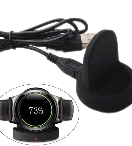 For Samsung Galaxy Gear S3 Classic/Frontier Wireless Stand Charging Charger Dock  black - Image 6
