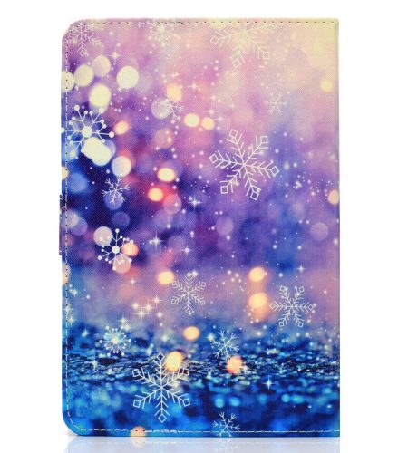 Universal Laptop Protective Cover Color Painted 8 Inches PU Case with Front Snap Purple quicksand - Image 5