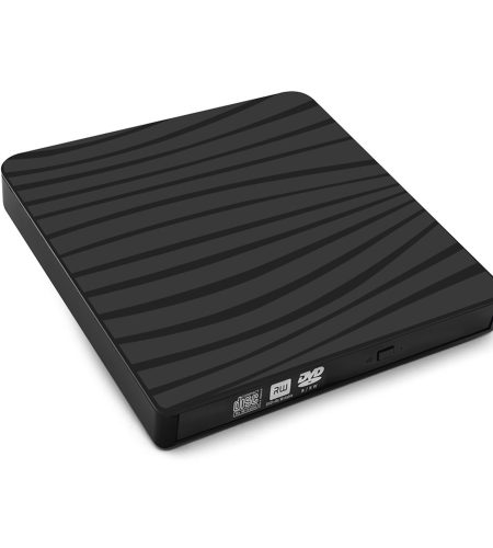 Usb 3.0 Type-c Ultra-thin External Dvd Recorder Portable High-speed Reading Player Desktop Notebook Universal black